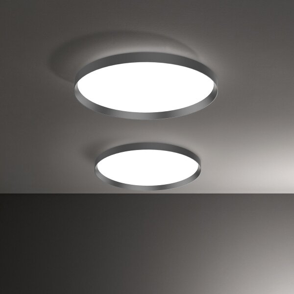 Plafonieră LED Ideal Lux FLY LED/26W/230V 2700K d. 45 cm CRI90 IP40 negru