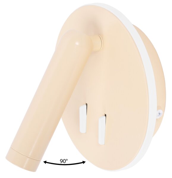 Lampa de perete APP1615-1W beige