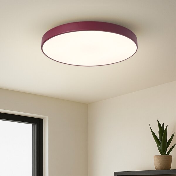 Brilagi - Plafonieră LED POOL LED/60W/230V 3000/4000/6000K 50 cm burgundiu