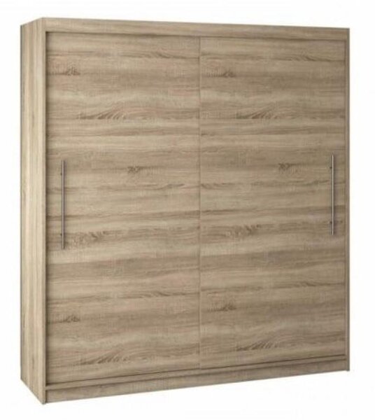 Dressing Alex, Stejar Sonoma, 120x60x200 cm
