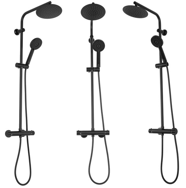 Coloana de dus REA BLISS Negru