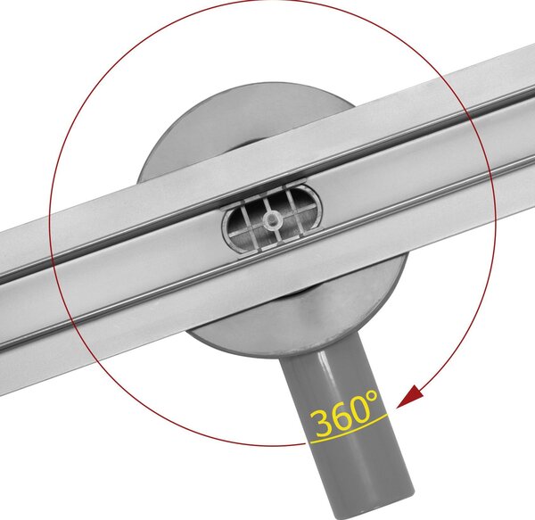 Rigola dus Rea Neo Slim Pro Nickel Brush INOX 50