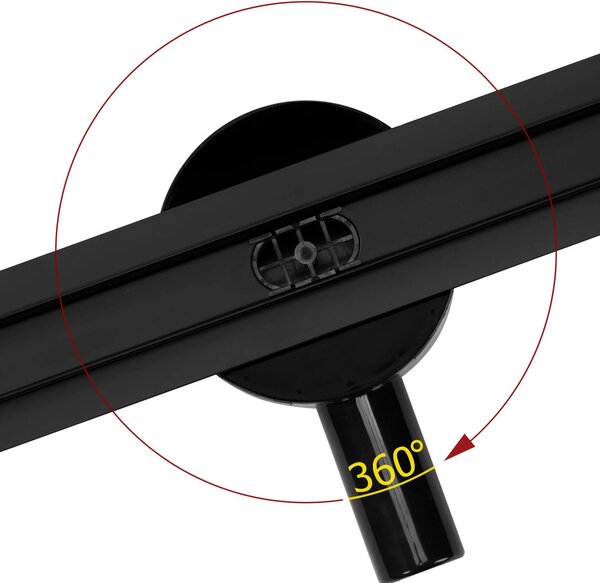 Rigola dus NEO Slim Pro Black 60