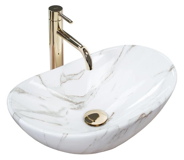 Lavoar pentru blat REA Royal Mini Aiax Shiny