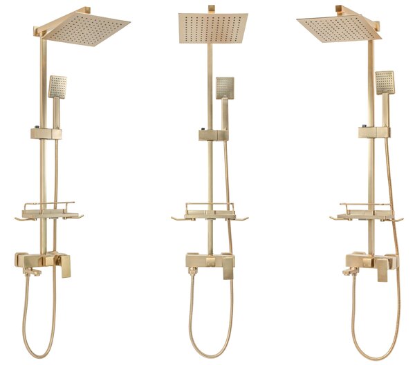 Set dus REA JACK BRUSHED GOLD
