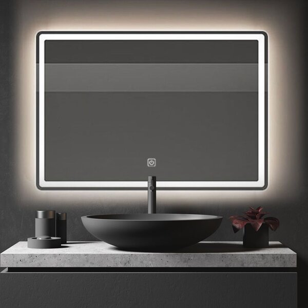 Oglindă LED 80x60cm P10407
