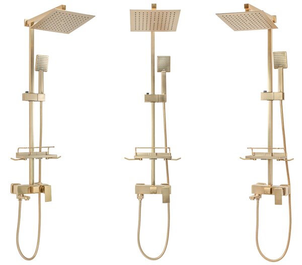 Set dus REA JACK BRUSHED GOLD
