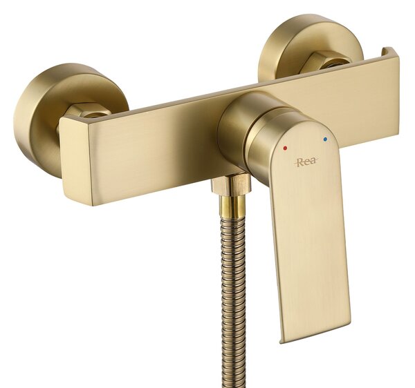 Baterie de duș REA Hass Brush Gold