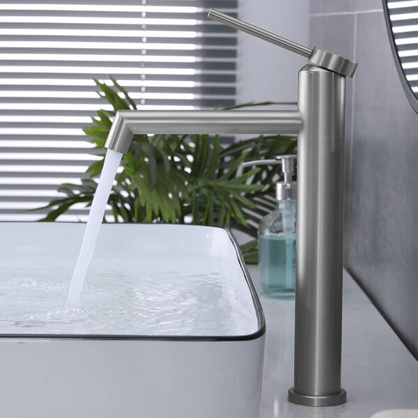 Baterie pentru baie Rea Foss Nickel Brush High