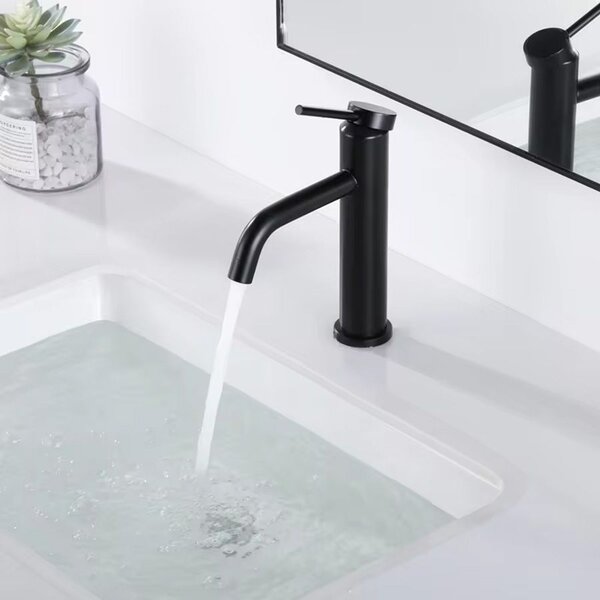 Baterie pentru lavoar Rea CLIF BLACK MAT