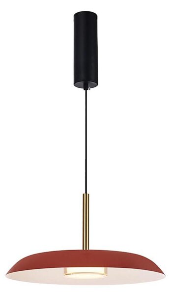 Lustră LED pe cablu NUDO LED/11W/230V 3000/4000/6000K roșie