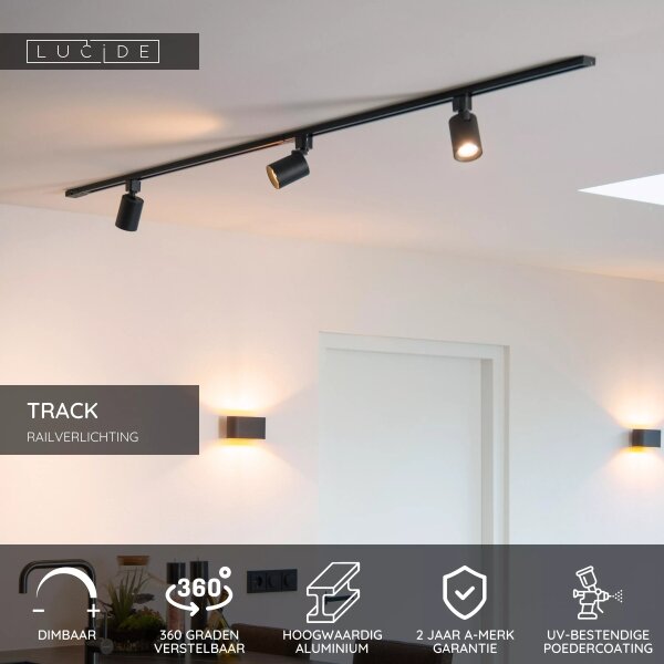 Lucide 09951/01/30 - Spot pentru sistem pe șină TRACK 1xG10/M16/50W/230V