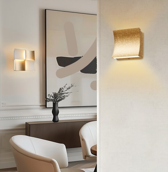 Aplica de perete LED ARIELLA LED/8W/230V auriu