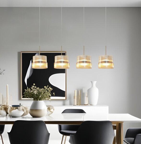 Lustră LED pe cablu LUXE LED/46W/230V alamă