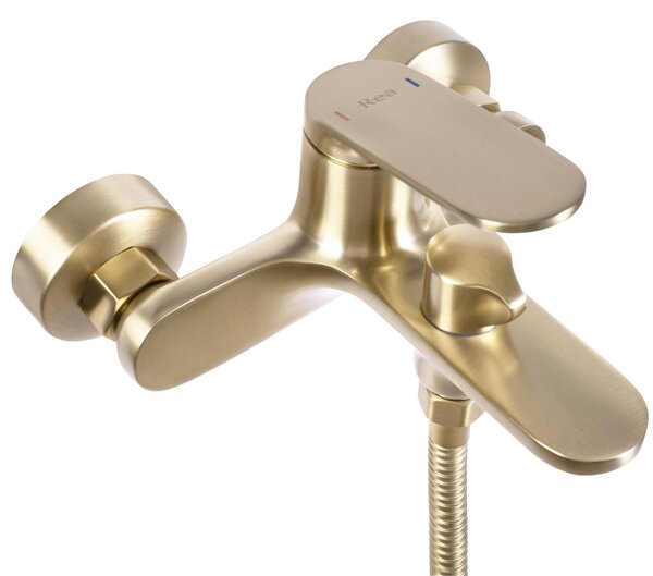 Baterie pentru cadă REA Marco Brush Gold