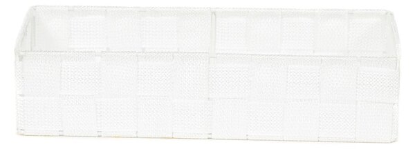 Organizator de baie alb Compactor Stan, 12 x 30 cm
