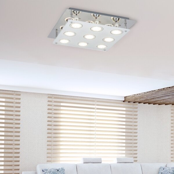 Rabalux 2517 - Plafonieră LED NAOMI 9xGU10/5W