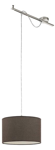 Eglo 96797 - Lampa suspendata CALCENA 1xE27/60W/230V maro