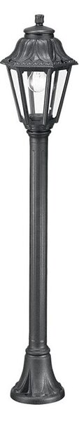 Ideal lux - Lampadar exterior 1xE27/60W/230V negru
