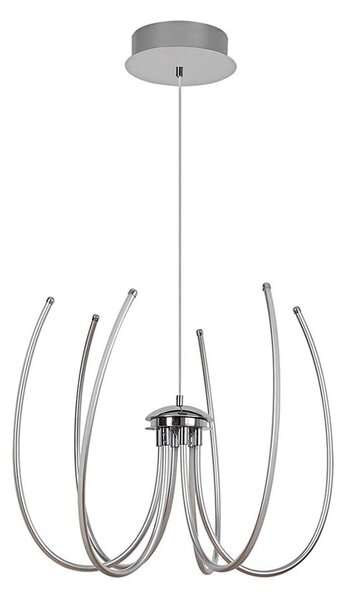 Rabalux 2434 - Lustră LED ALISHA LED/62W/230V argintiu