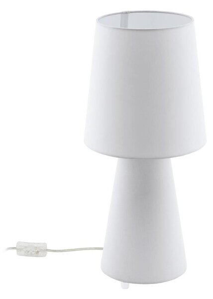 Eglo 79128 - Lampă de masă CARPARA 2xE27/12W/230V