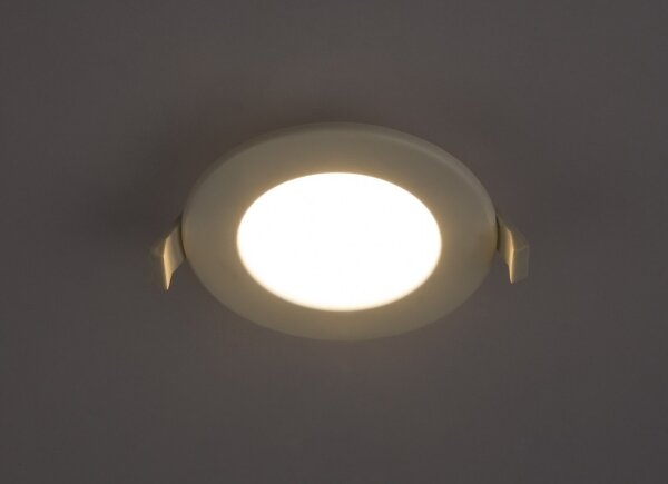GLOBO 12395-15 - Corp de iluminat LED încastrat pentru baie POLLY 1xLED/15W/230V IP65