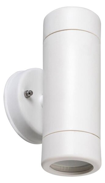 Aplică de exterior 2xGU10/10W/230V albă IP44 Rabalux 8837