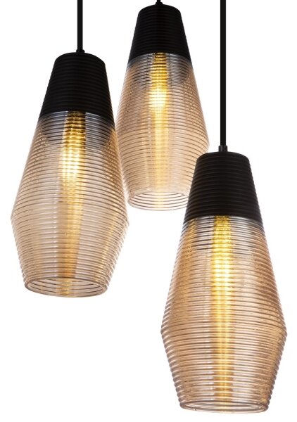 Globo 15043-3 - Lustră pe cablu WAYNE 3xE27/60W/230V
