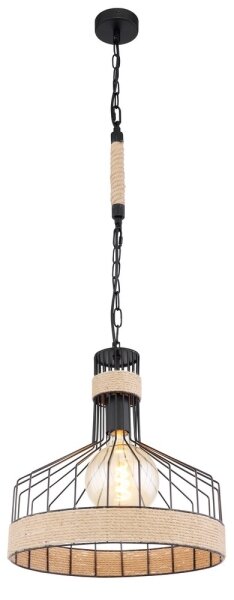 Lustră pe lanț Globo 15675H1 HALIA 1xE27/60W/230V