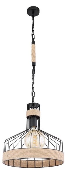 Lustră pe lanț Globo 15675H1 HALIA 1xE27/60W/230V