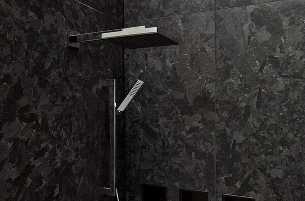 Pară de duș, Hansgrohe, Pulsify E 100, 1 jet, EcoSmart, crom