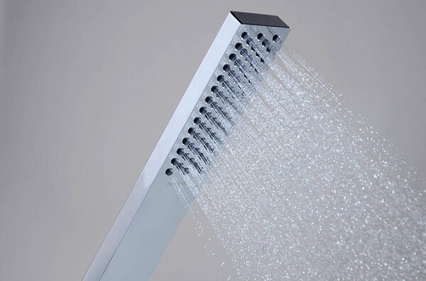 Pară de duș, Hansgrohe, Pulsify E 100, 1 jet, EcoSmart, crom