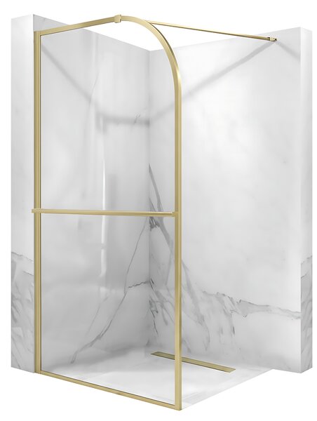 Rea Sky, Paravan de duș walk-in 120x200 cm, auriu mat, REA-K4331