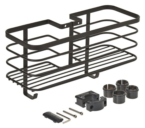 Raft pentru baie Metaltex Origin, negru