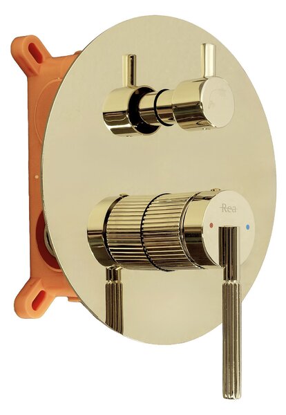 Set de dus incastrat Rea Argon Gold + BOX