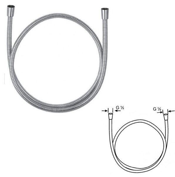 Set de dus, Kludi, Bozz, 7 in 1, crom