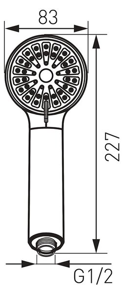 Para de dus, Ferro, Cortessa, 3 functii, crom