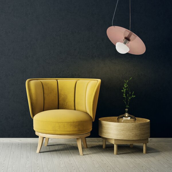 Lampă de tavan APP1418-CP BLACK ROSE GOLD