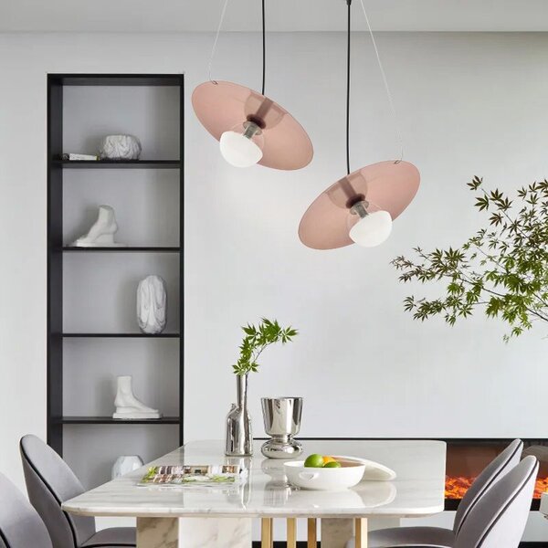 Lampă de tavan APP1418-CP BLACK ROSE GOLD