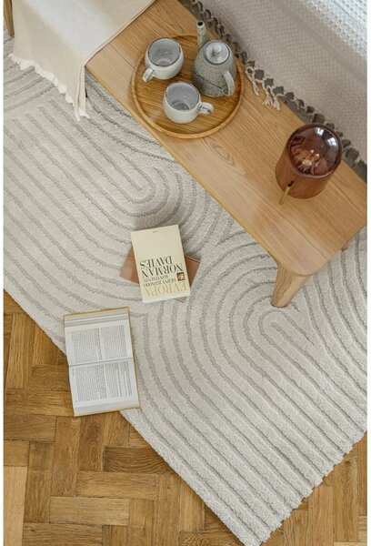 Covor crem 200x290 cm Yen One – Universal