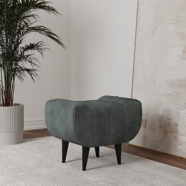 Taburet haaus Atlas, Menta, Stofa, 60 x 40 x 47 cm