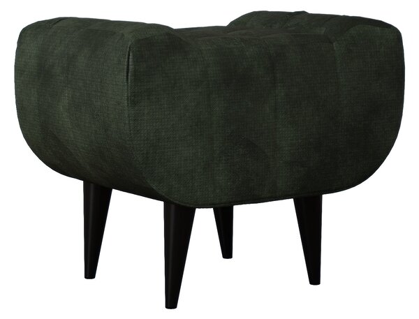 Taburet haaus Atlas, Verde Inchis, 60 x 40 x 47 cm