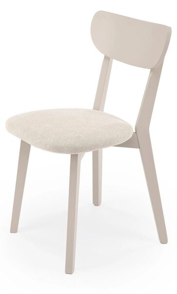 Scaun BUGGI 2, casmir, stofa clasica/lemn, 45x50x81 cm