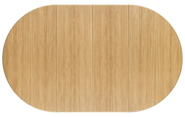 Masa extensibila MAGNUS, stejar natural, PAL laminat/furnir, 120/200x1