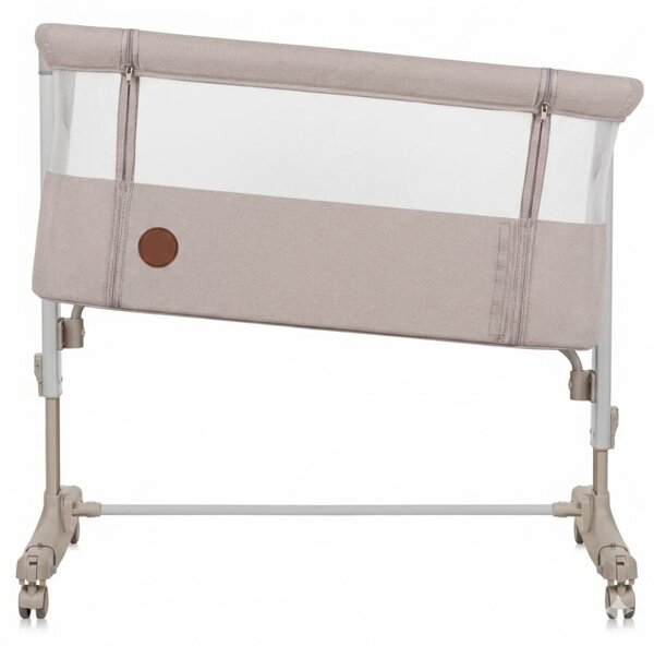Pătuț Co-Sleeper 3 în 1 cu Legănare, Setare Unghiulară și Saltea, Certificat EN