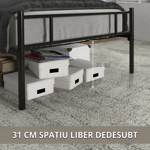 HOMCOM Comodă cu 4 Sertare Pliabile și Raft, Mobilier pentru Camera de Zi și Dormitor, 58x29x78.5 cm, Multicolor | Aosom Romania