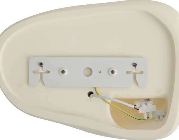 Lampă de perete Japandi Crem 30cm - Pietra