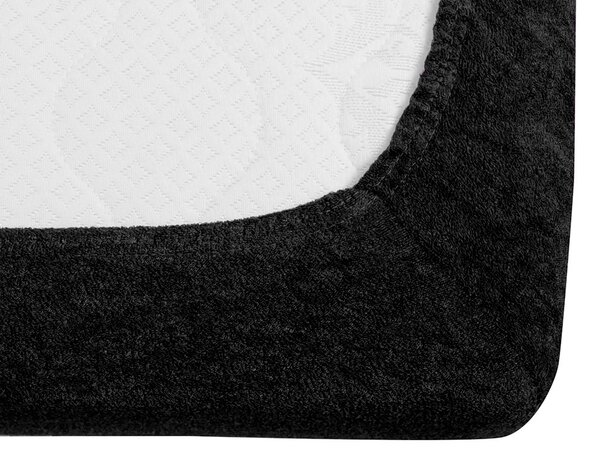 Cearsaf Frotir EXCLUSIVE 90x200 cm negru