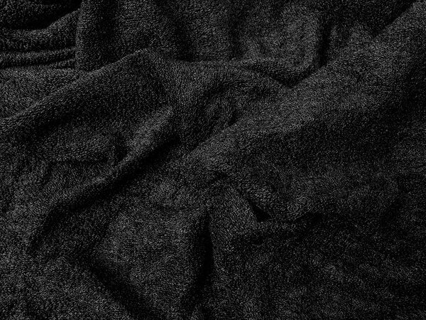 Cearsaf Frotir EXCLUSIVE 90x200 cm negru