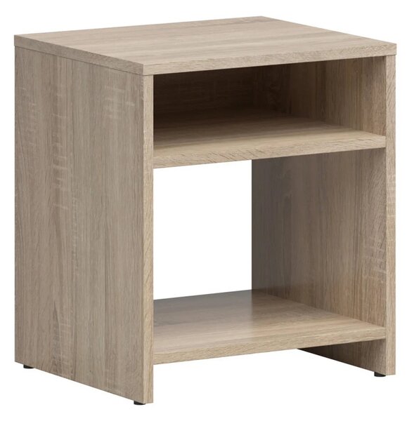 Noptiera NENO, stejar sonoma, PAL laminat, 40x36x46 cm